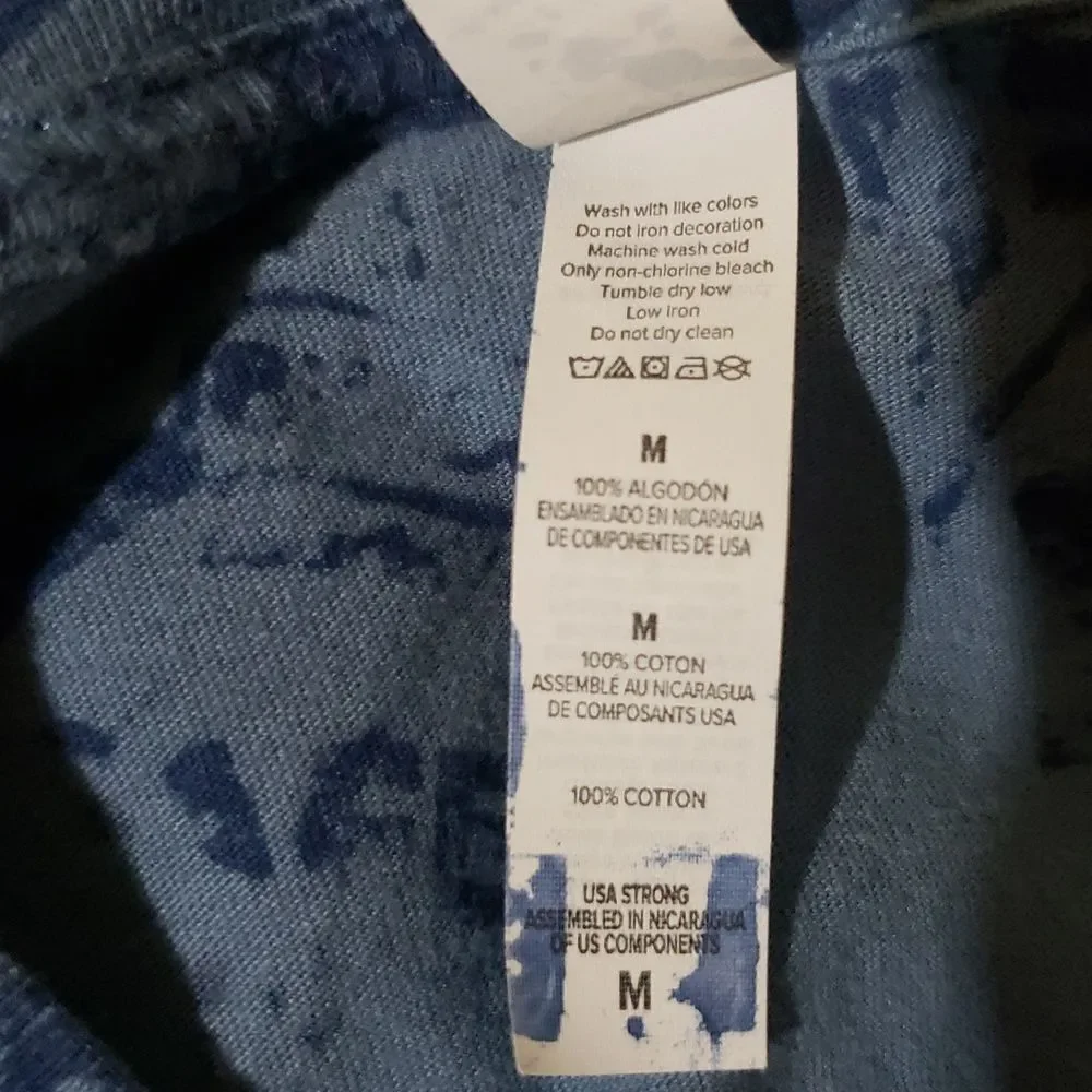 Bimbo Bakery Men's Medium Blue T-Shirt